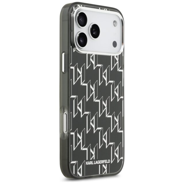 Karl Lagerfeld IML KL Monogram MagSafe Case for iPhone 17 Pro Max Black - imagine 4