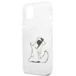 Karl Lagerfeld KLHCP13MCFNRC iPhone 13 / 14 / 15 6,1" hardcase transparent Choupette Fun - imagine 6