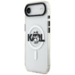Karl Lagerfeld IML Choupette Sketch Logo MagSafe Case for iPhone Air Clear - imagine 2