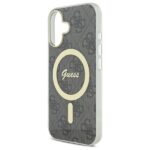 Guess GUHMP16SH4STK iPhone 16 6.1" black hardcase IML 4G MagSafe - imagine 6