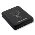 Karl Lagerfeld Powerbank indukcyjnyKLPBMKIOTTGK 5W 3000mAh black Ikonik MagSafe - imagine 4