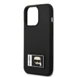 Karl Lagerfeld KLHCP13X3DKPK iPhone 13 Pro Max 6,7"black hardcase Ikonik Patch - imagine 6