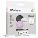 Verbatim My Finder Coin Bluetooth black white purple - tracking device - imagine 6