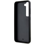 Karl Lagerfeld KLHCS23M3DMBKCK S23+ S916 black hardcase 3D Rubber Glitter Logo - imagine 7