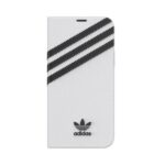 Adidas OR Booklet Case PU iPhone12/12 Pro 6,1" white black 42248 - imagine 2