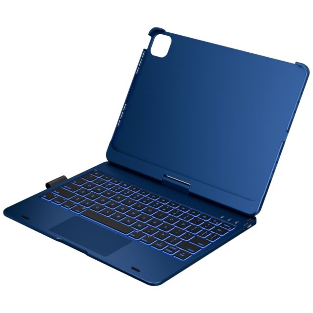 Case Flexbook Touch Typecase with keyboard for  iPad Air 11" 2024/2025 pacific blue - imagine 4