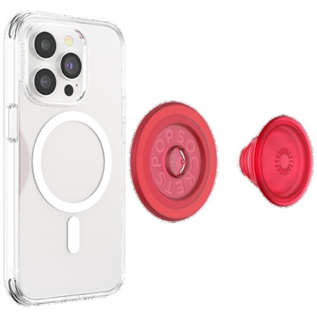 Uchwyt i podstawka do telefonu            Popsockets Blanchette Red MagSafe czerwony 808974 - imagine 6