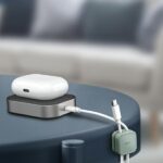 UNIQ Pod self-adhesive cable organizer 8pcs blush pink - imagine 3