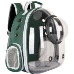 Extralink Pets Backpack for Cats and Dogs, Transparent Ventilated Carrier Bag for Cats pet-996 - imagine 3