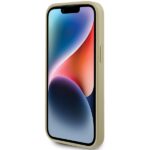 Guess GUHCP15SPSP4LGD iPhone 15 / 14 /13 6.1" gold hardcase Perforated 4G Glitter - imagine 5