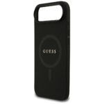 Guess Saffiano Classic Logo MagSafe Case for iPhone Air Black - imagine 6