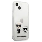 Karl Lagerfeld KLHCP13MCKTR iPhone 13 / 14 / 15 6,1" hardcase Transparent Karl & Choupette - imagine 4