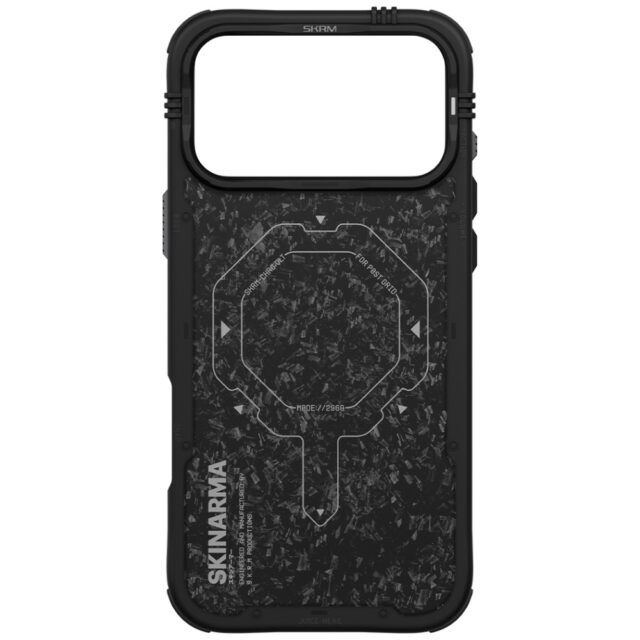 Case Skinarma Vektor MagSafe for iPhone 17 Pro Max onyx - imagine 4