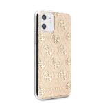 Guess GUHCN61PCU4GLGO iPhone 11 6,1" Xr gold hard case 4G Glitter - imagine 3