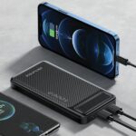 AWEI PowerBank P5K 10000mAh 2.1A black 2xUSB - imagine 5