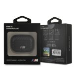 BMW BMAPCMPUCA AirPods Pro cover black PU Carbon M Collection - imagine 3