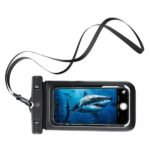 USAMS Waterproof Case Double 6.7"IP68 Black FSD1401 (YD014) - imagine 3