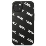 Karl Lagerfeld KLHCP13SPULMBK3 iPhone 13 mini 5,4" hardcase black Allover - imagine 3