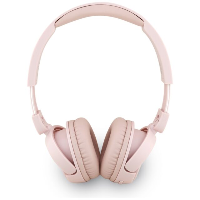 Headphones Guess Bluetooth 5.3 Metal Logo Script pink - imagine 2
