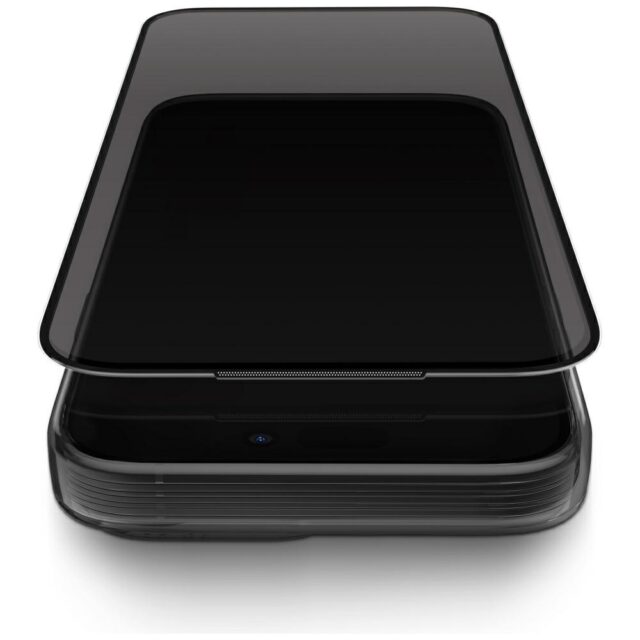 UNIQ Optix Privacy tempered glass for iPhone 17 Pro privacy - imagine 4