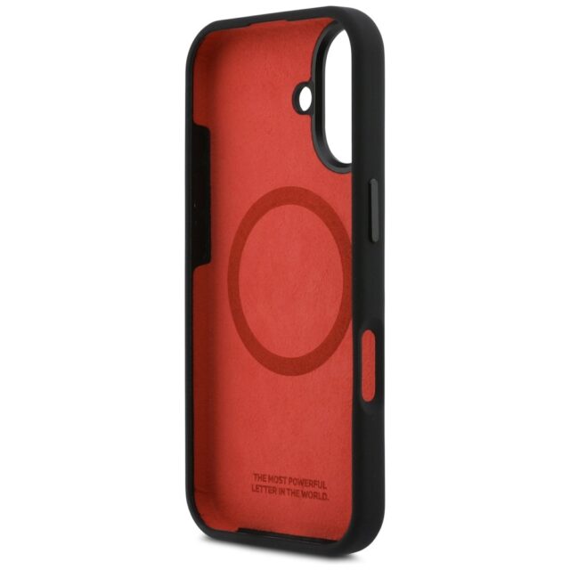 BMW M Silicon Tricolor Line MagSafe Case for iPhone 17 Black - imagine 7