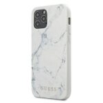 Guess GUHCP12MPCUMAWH iPhone 12/12 Pro 6,1" white hardcase Marble