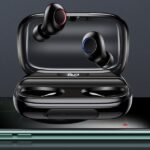USAMS Bluetooth 5.0 TWS YJ Series Wireless Earphones black BHUYJ01 - imagine 4