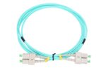 Extralink SC/APC-SC/APC | Patchcord | Multi Mode, OM3, Duplex, 3mm, 5m - imagine 2