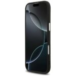 Case Guess Glitter Triangle Logo MagSafe for iPhone Air black - imagine 5