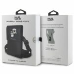 Karl Lagerfeld Torebka KLWBSAKCPMK black Saffiano Karl & Choupette - imagine 6