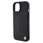 BMW BMHMP15SSLLBK iPhone 15 / 14 / 13 6.1" black Magsafe hardcase Signature Logo Imprint - imagine 6