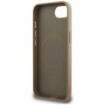 Case Guess Grained Triangle MagSafe for iPhone 16e brown - imagine 7
