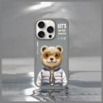Nimmy case iPhone 16 Pro Max 6.9" gray Cool&Cute 2.0 Bear - imagine 8