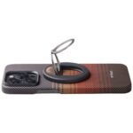 Magnetic holder PITAKA MagEZ Grip 3 MagSafe for phone sunset - imagine 9