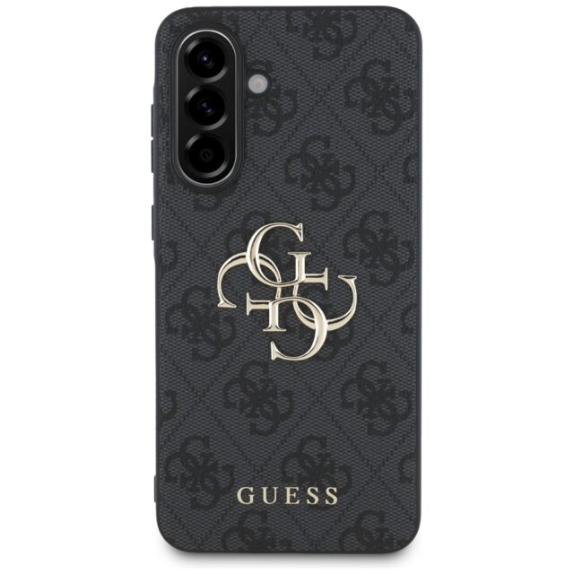 Case Guess Big 4G Logo Classic Logo for Samsung Galaxy A36 black - imagine 2