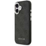 Case Guess 4G Classic Logo MagSafe for iPhone 17 black - imagine 2