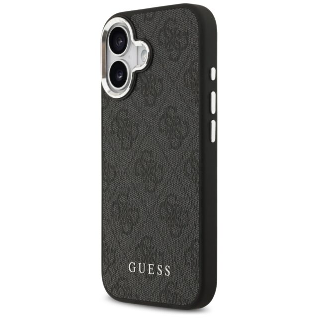 Case Guess 4G Classic Logo MagSafe for iPhone 17 black - imagine 2