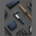 Kabel Energea Sheath Key 2w1 USB-C do    USB-C/USB-A 480Mbps 60W 15cm pomarańczowy - imagine 4