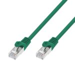 Extralink Cat.7 S/FTP 15m 20G Green LAN Patch Cable, Copper Network Cable