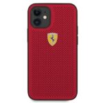 Ferrari FESPEHCP12SRE iPhone 12 mini  5,4" red hardcase On Track Perforated - imagine 3