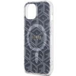Guess GUHMP15MHGCUSTGK iPhone 15 Plus / 14 Plus 6.7" black hardcase IML GCube MagSafe - imagine 6