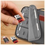 Adapter 4smarts Data Blocker USB-C to USB-A/USB-C black 2pcs - imagine 3