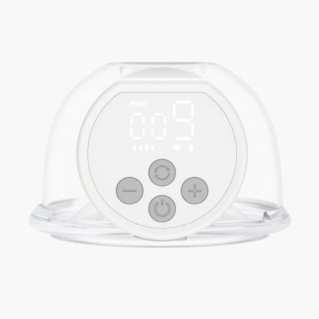 Momcozy S12 Pro Single Electric Breast Pump White, 180ml - imagine 3