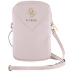 Guess Handbag GUWBZPGSTEGP pink Zip Triangle 4G - imagine 2