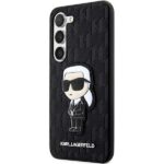 Karl Lagerfeld KLHCS23MSAKLHKPK S23+ S916 hardcase black Saffiano Monogram Ikonik - imagine 2