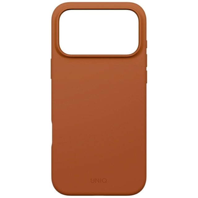 UNIQ Lino Case for iPhone 17 Pro Max Magclick Charging Orange - imagine 3