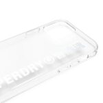 SuperDry Snap iPhone 12/12 Pro Clear Case srebrny/silver 42591 - imagine 5