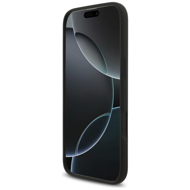 Guess Silicone Big 4G Script case for iPhone Air black - imagine 5