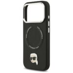Karl Lagerfeld Karl Pin MagSafe Case for iPhone 17 Pro Black - imagine 6