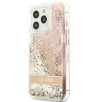 Guess GUHCP13LLFLSD iPhone 13 Pro / 13 6,1" gold hardcase Paisley Liquid Glitter - imagine 2